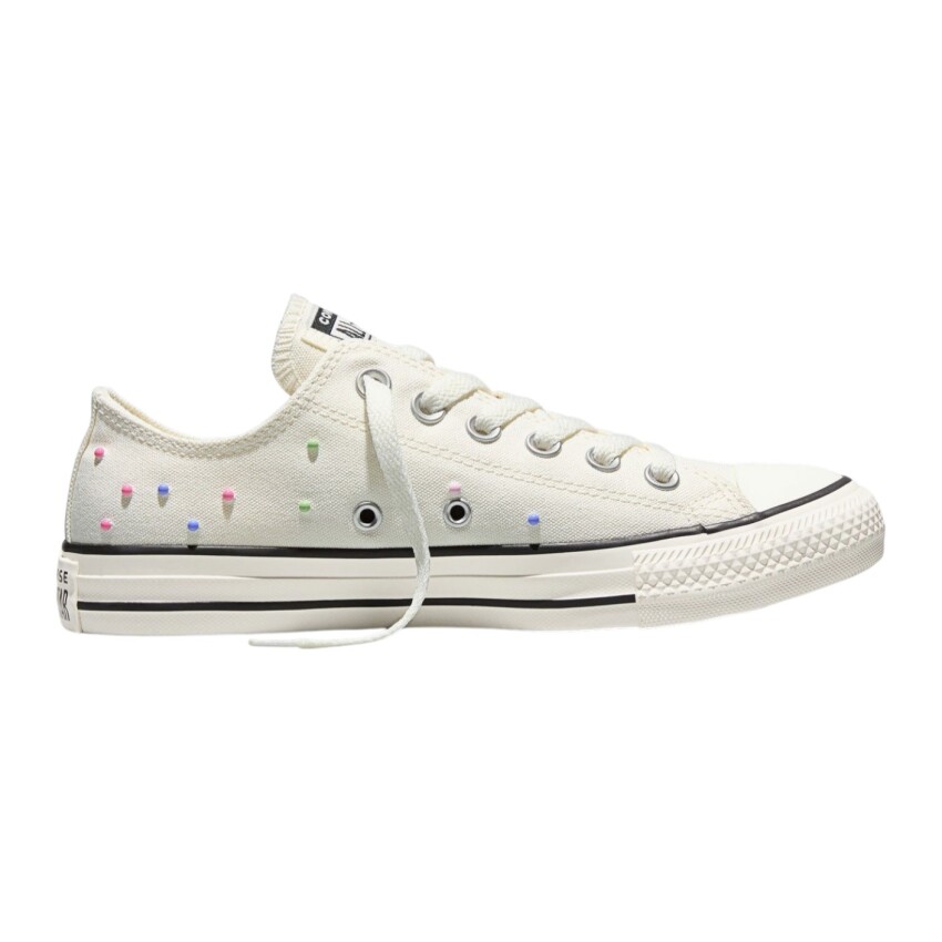 Converse Chuck Taylor All Star Mini Studs Bej Kadın Sneaker Ayakkabı - 1