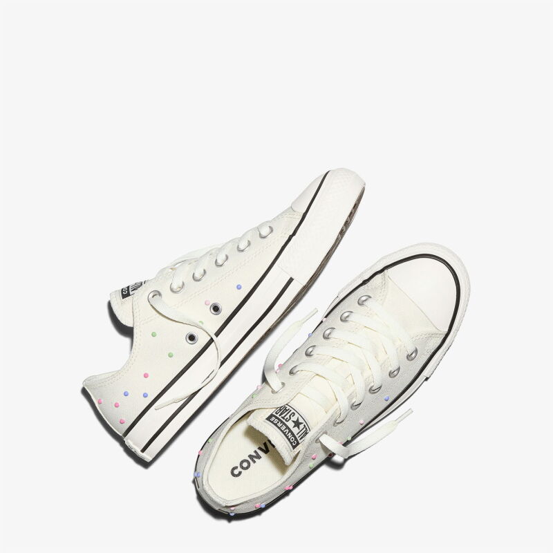 Converse Chuck Taylor All Star Mini Studs Bej Kadın Sneaker Ayakkabı - 5
