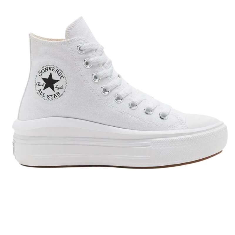 Converse CHUCK TAYLOR ALL STAR MOVE BEYAZ Kadın Sneaker 568498C-102 - 1
