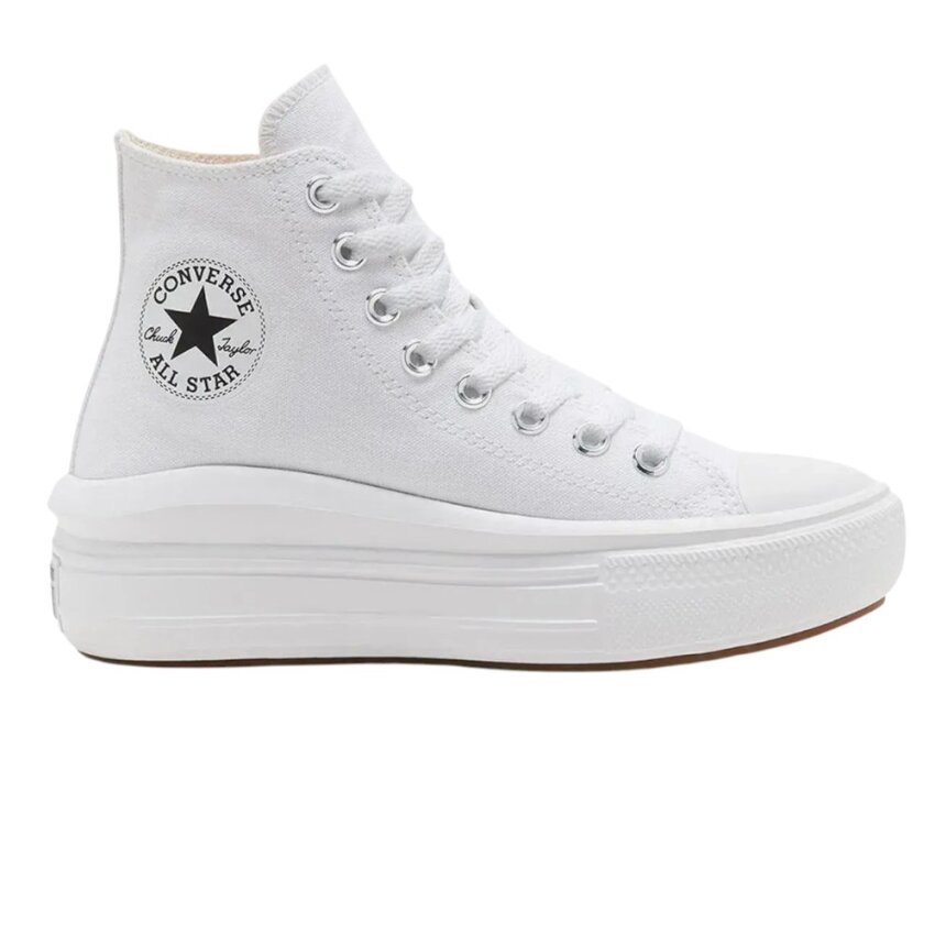 Converse CHUCK TAYLOR ALL STAR MOVE BEYAZ Kadın Sneaker 568498C-102 - 1