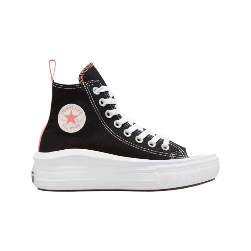 Converse Chuck Taylor All Star Move Platform Canvas Siyah Çocuk Günlük Ayakkabı - Converse