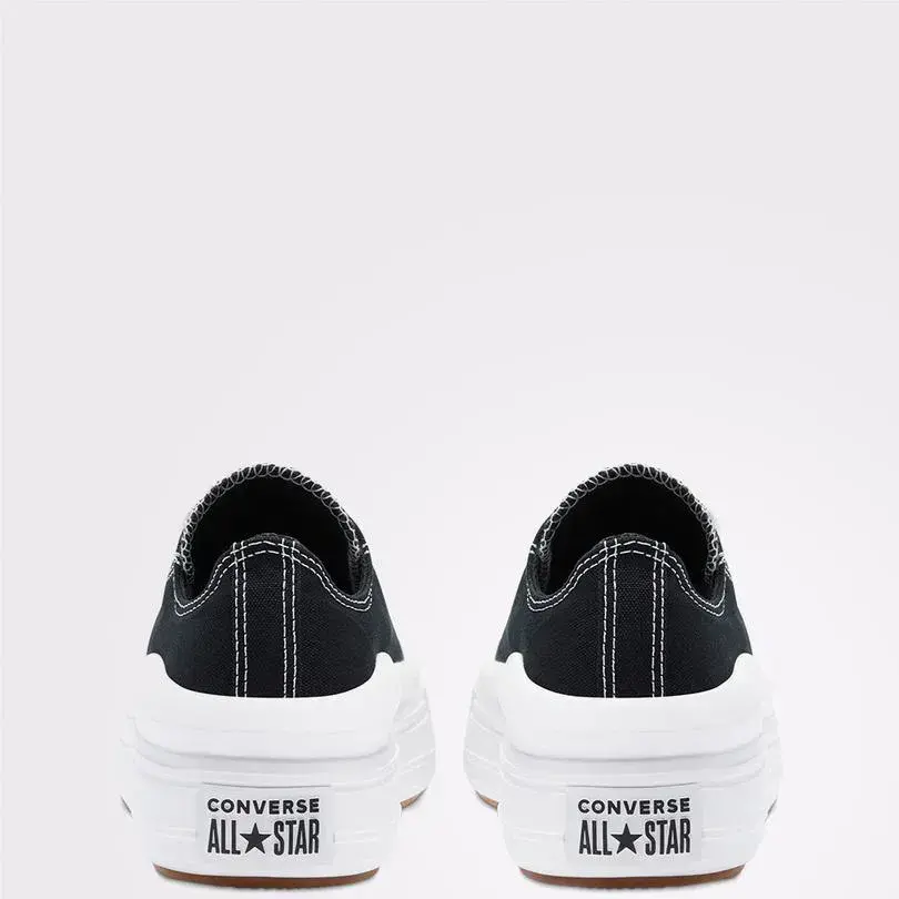 Converse CHUCK TAYLOR ALL STAR MOVE PLATFORM Siyah-Beyaz Kadın Sneaker 570256C-001 - 6