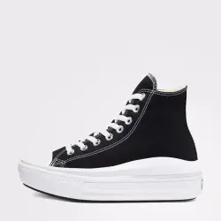 Converse CHUCK TAYLOR ALL STAR MOVE PLATFORM Siyah-Beyaz Kadın Spor Ayakkabı - 2