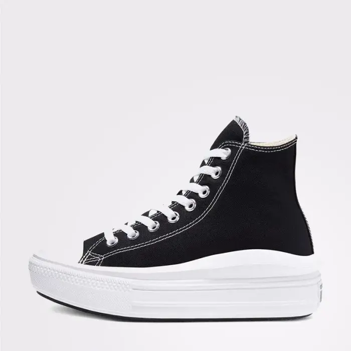 Converse CHUCK TAYLOR ALL STAR MOVE PLATFORM Siyah-Beyaz Kadın Spor Ayakkabı - 2