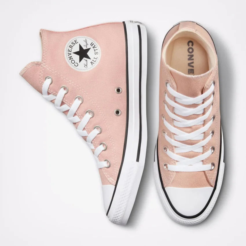 Converse CHUCK TAYLOR ALL STAR PARTIALLY RECYCLED COTTON Pembe Kadın Günlük Ayakkabı - 2