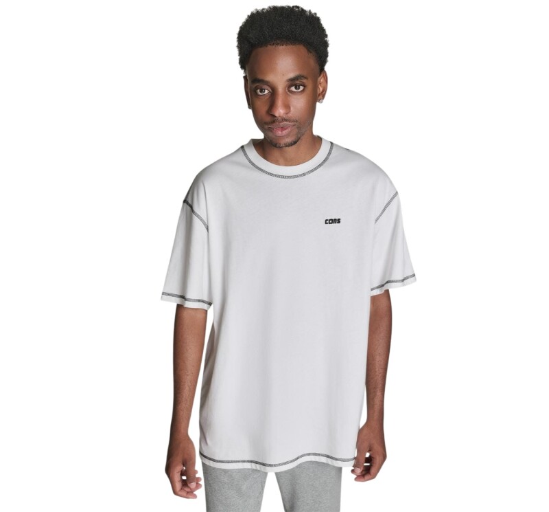 Converse Cons SS Tee Beyaz Erkek Tshirt - 1