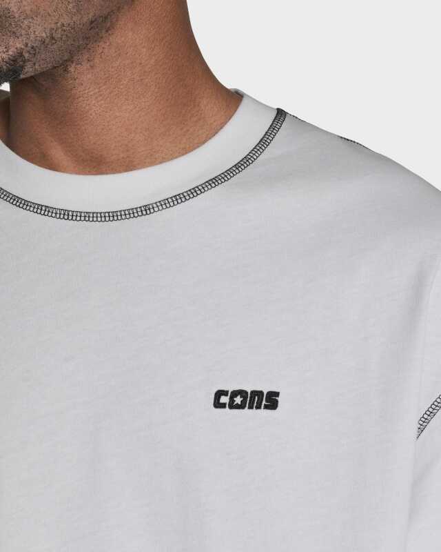 Converse Cons SS Tee Beyaz Erkek Tshirt - 5