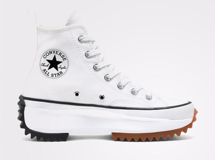 Converse Run Star Hike Canvas Platform Kadın Sneaker Ayakkabı - 1