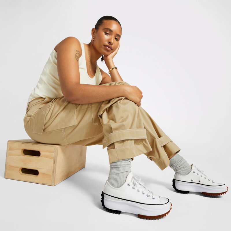 Converse Run Star Hike Canvas Platform Kadın Sneaker Ayakkabı - 9