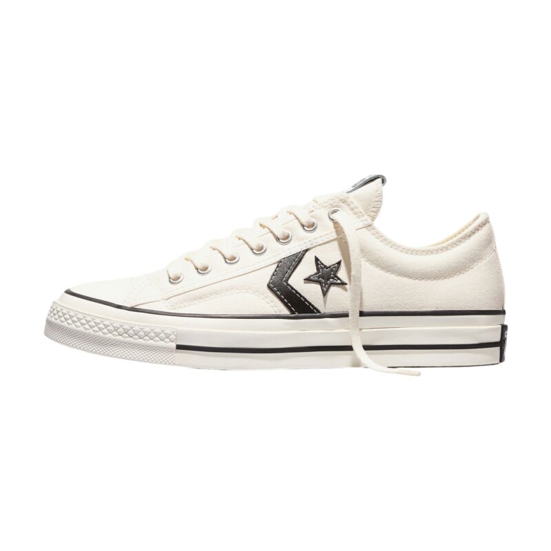 Converse Star Player 76 Premium Canvas Beyaz Erkek Sneaker Ayakkabı - 2