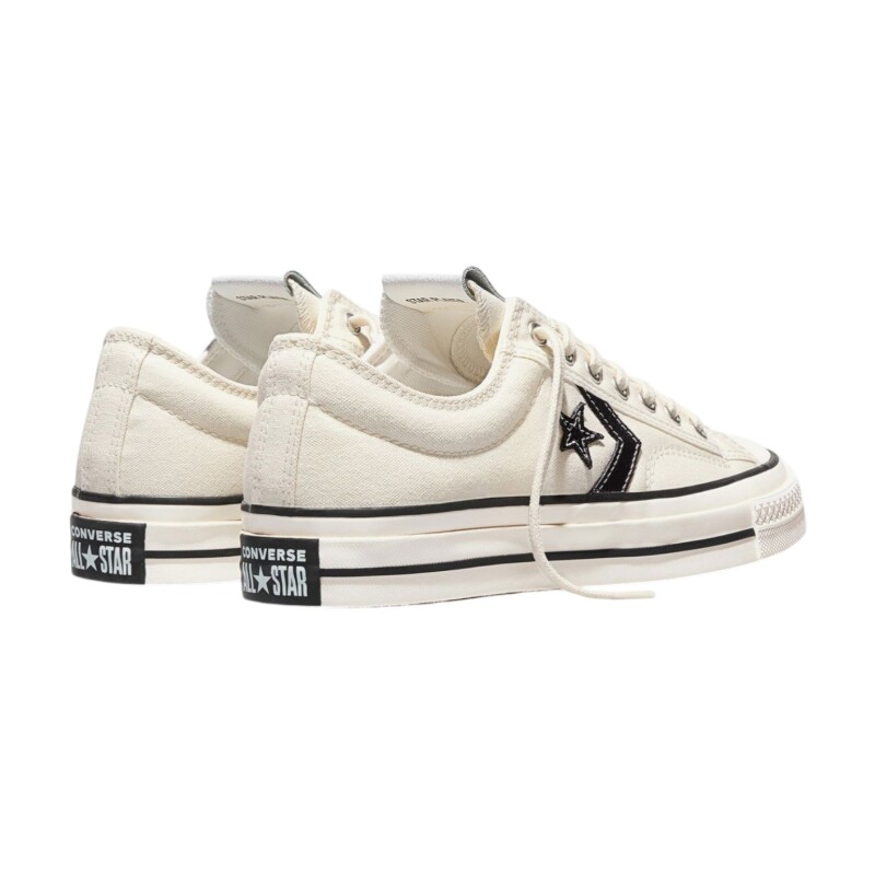 Converse Star Player 76 Premium Canvas Beyaz Erkek Sneaker Ayakkabı - 4