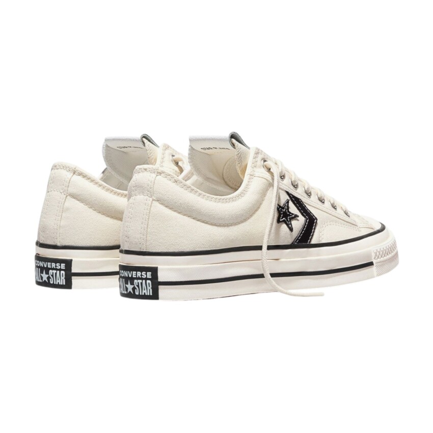 Converse Star Player 76 Premium Canvas Beyaz Erkek Sneaker Ayakkabı - 4