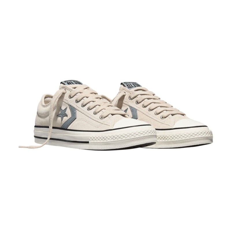 Converse Star Player 76 Suede Bej Erkek Sneaker Ayakkabı - 3