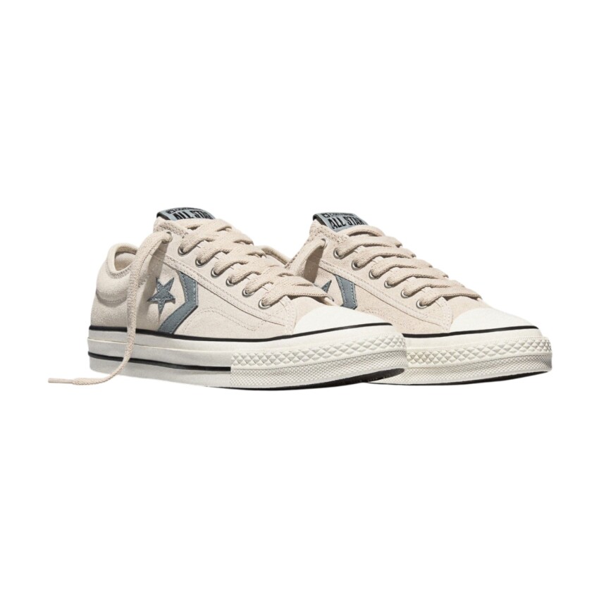 Converse Star Player 76 Suede Bej Erkek Sneaker Ayakkabı - 3