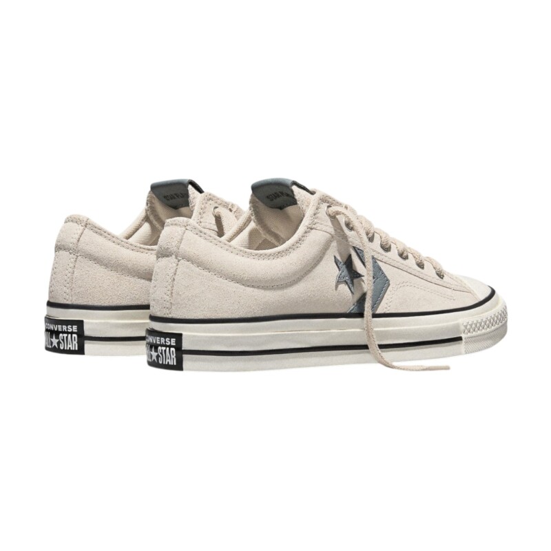 Converse Star Player 76 Suede Bej Erkek Sneaker Ayakkabı - 4