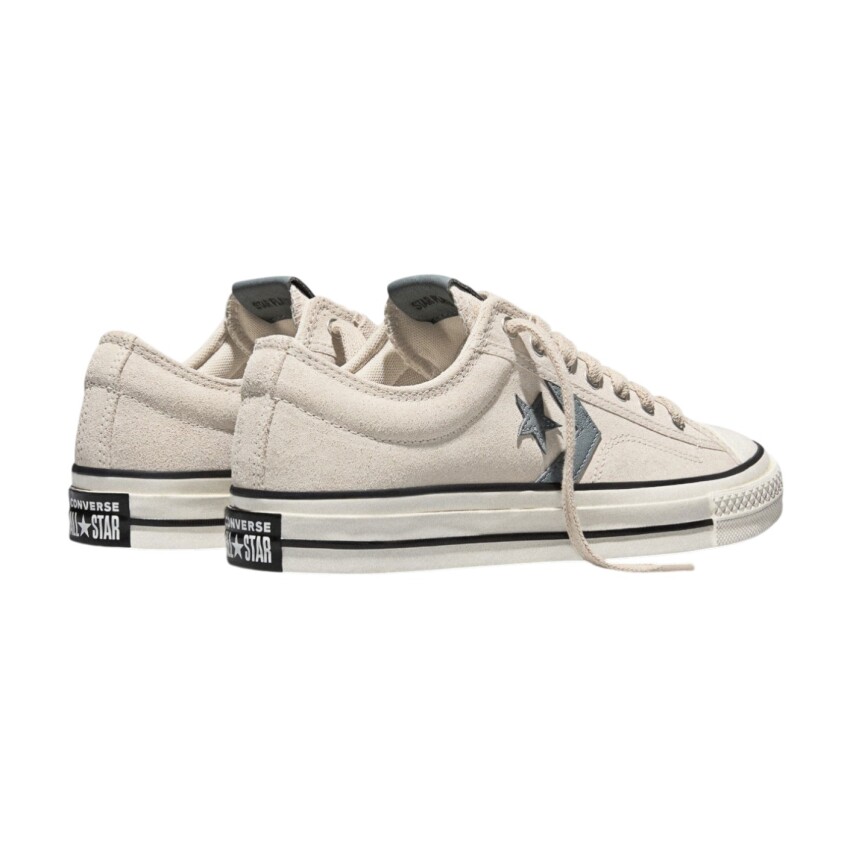 Converse Star Player 76 Suede Bej Erkek Sneaker Ayakkabı - 4