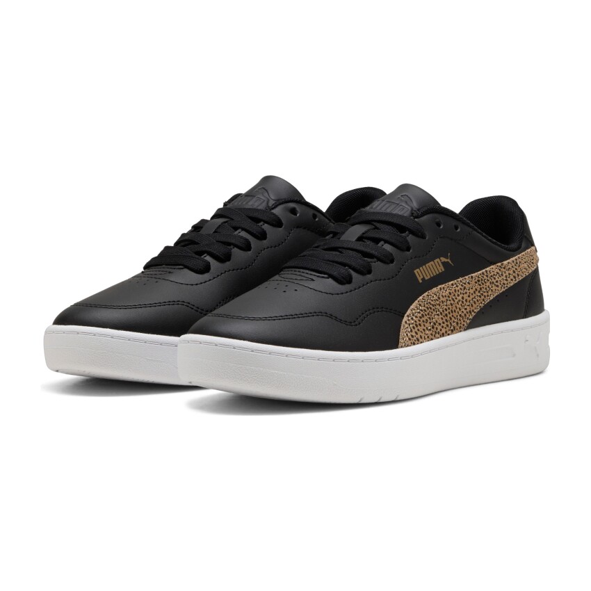 Puma Court Lally Topcat Siyah Kadın Sneaker Ayakkabı - 3