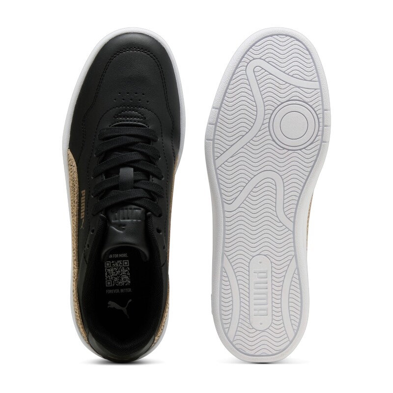 Puma Court Lally Topcat Siyah Kadın Sneaker Ayakkabı - 5