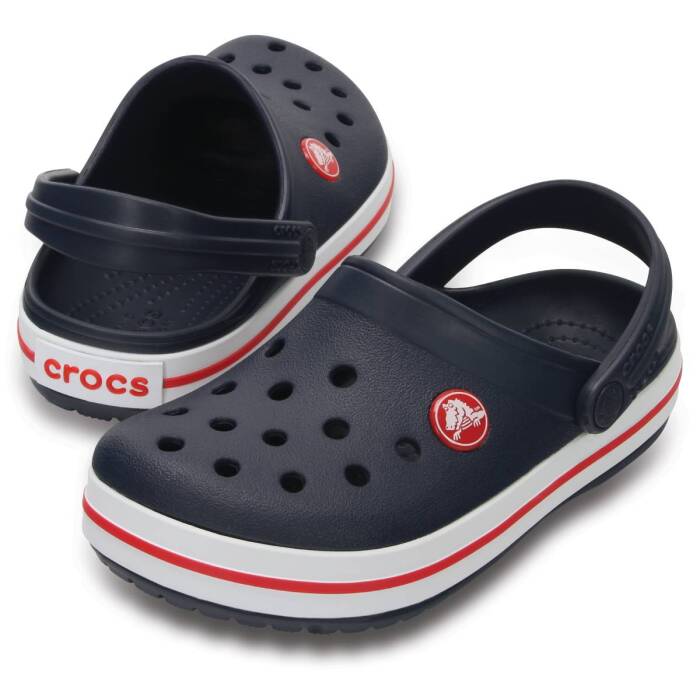 Crocs Crocband Clog Lacivert-Kırmızı Çocuk Terlik - 2
