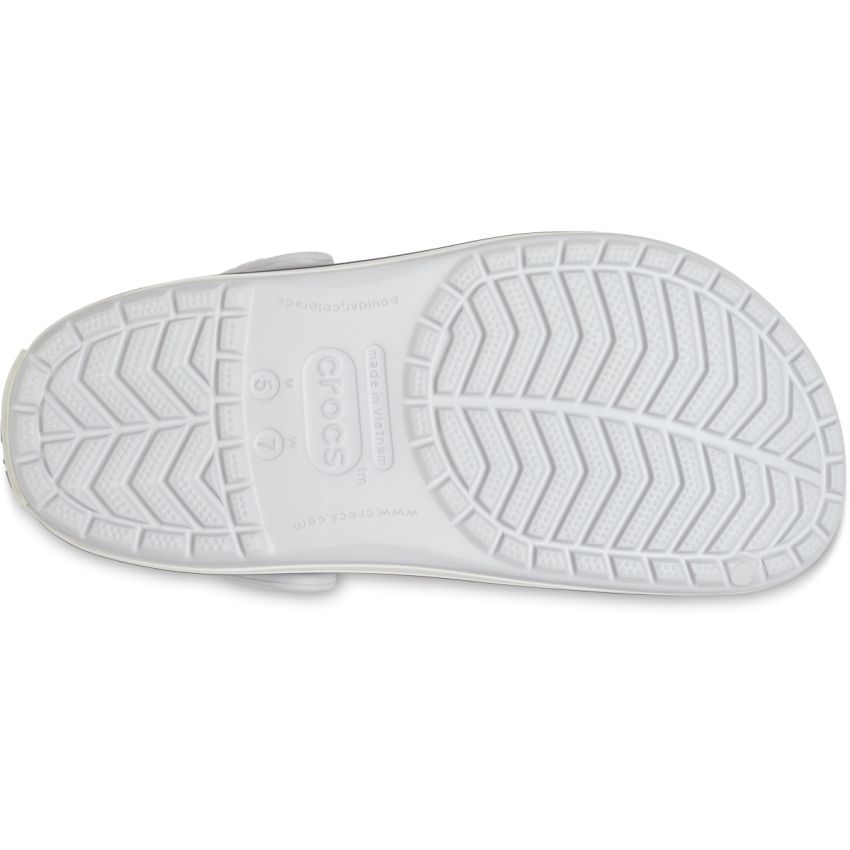 Crocs Crocband Gri-Beyaz Unisex Terlik - 4