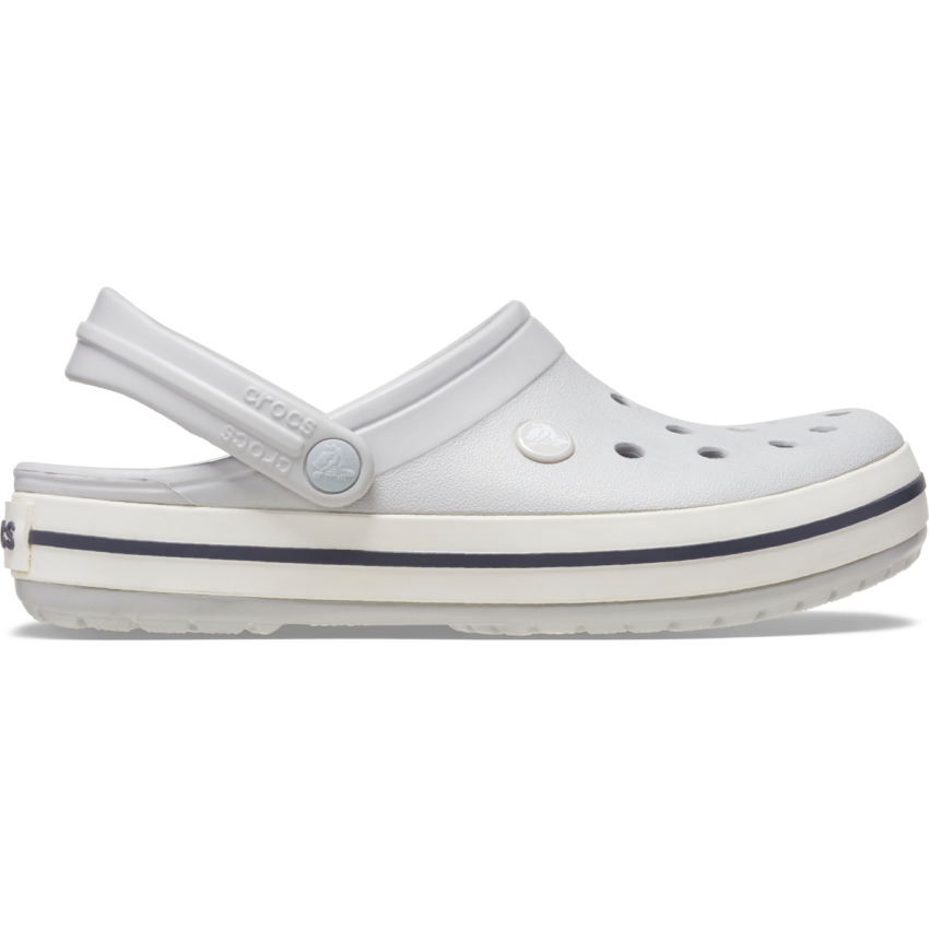 Crocs Crocband Gri-Beyaz Unisex Terlik - 1