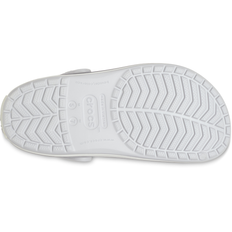 Crocs Crocband Gri-Beyaz Unisex Terlik - 4