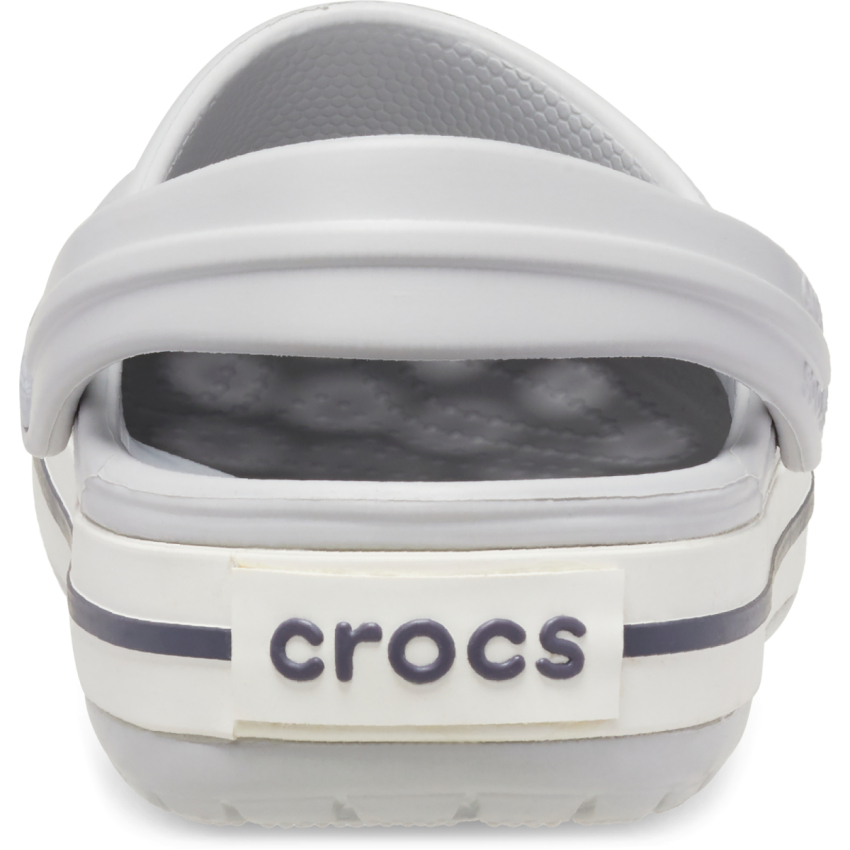 Crocs Crocband Gri-Beyaz Unisex Terlik - 6