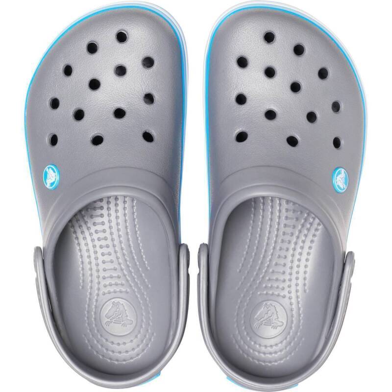 Crocs Crocband Gri-Mavi Erkek Terlik - 3