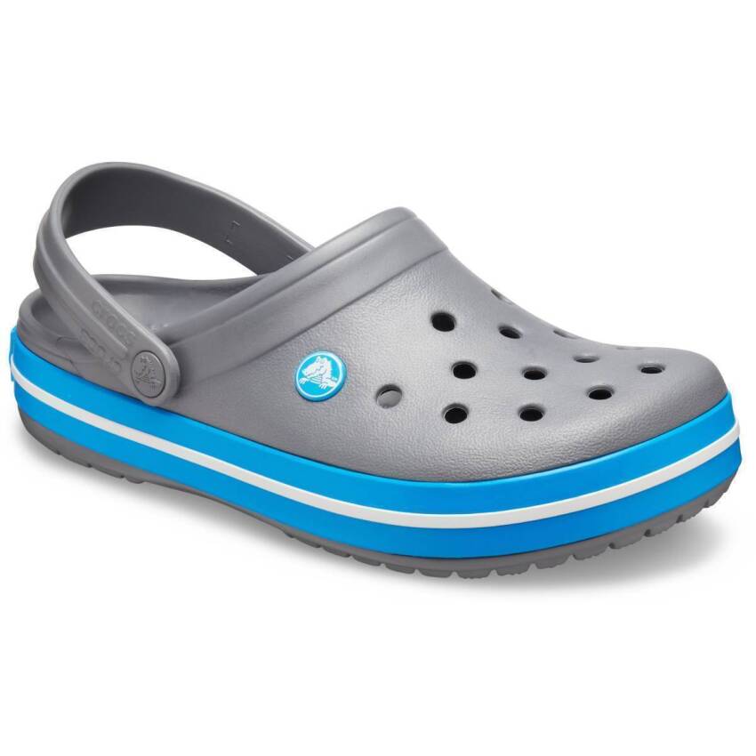Crocs Crocband Gri-Mavi Erkek Terlik - 5