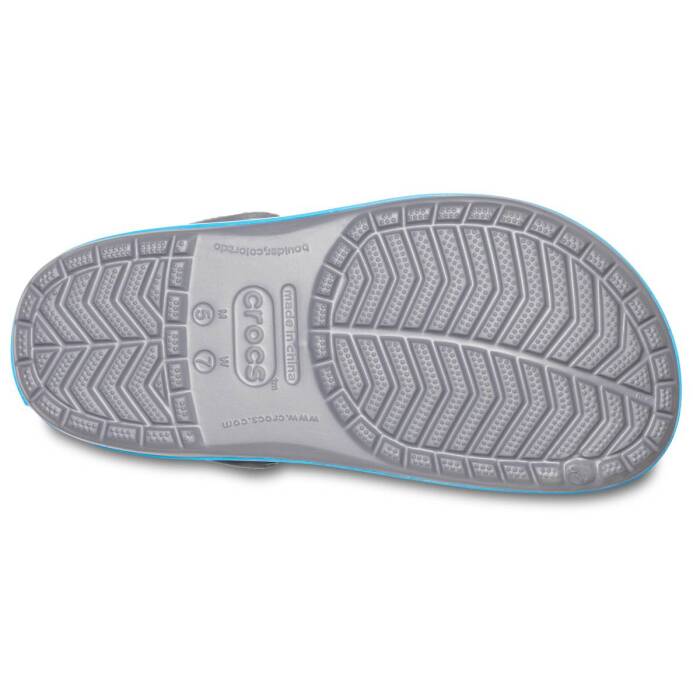 Crocs Crocband Gri-Mavi Erkek Terlik - 4