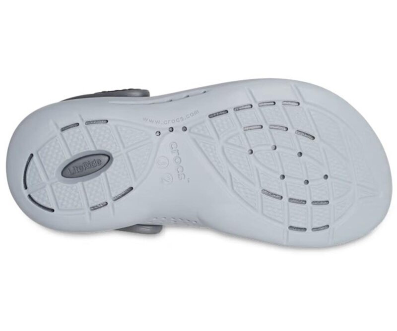 Crocs LiteRide 360 Clog Siyah-Gri Çocuk Terlik - 4