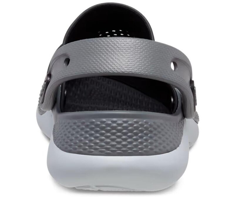 Crocs LiteRide 360 Clog Siyah-Gri Çocuk Terlik - 6