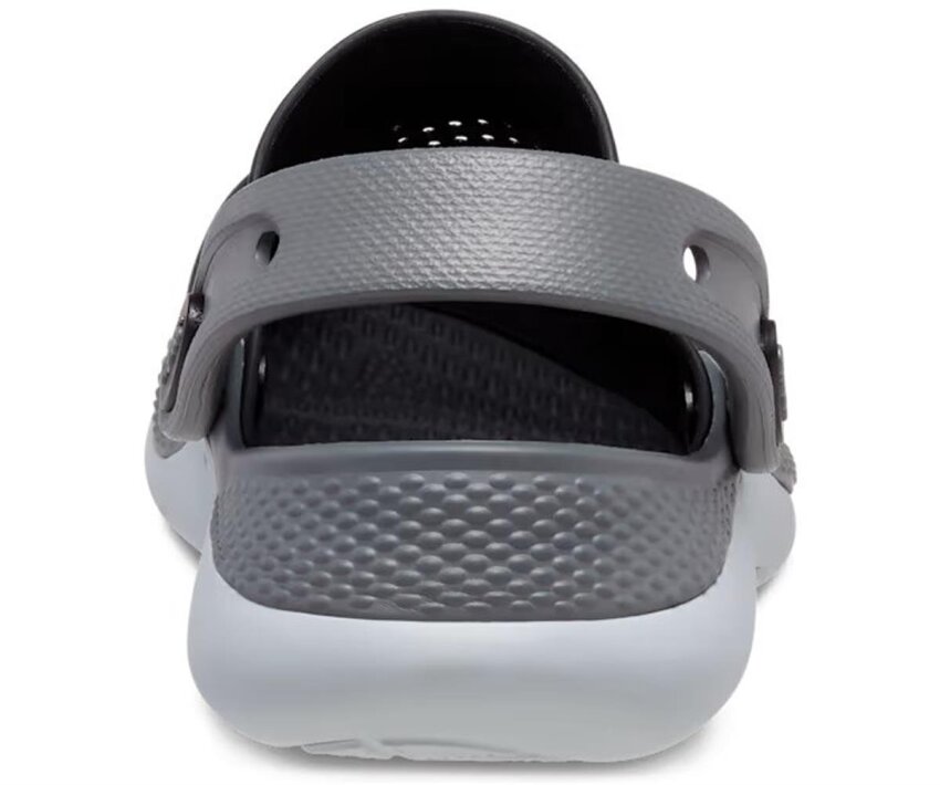 Crocs LiteRide 360 Clog Siyah-Gri Çocuk Terlik - 6