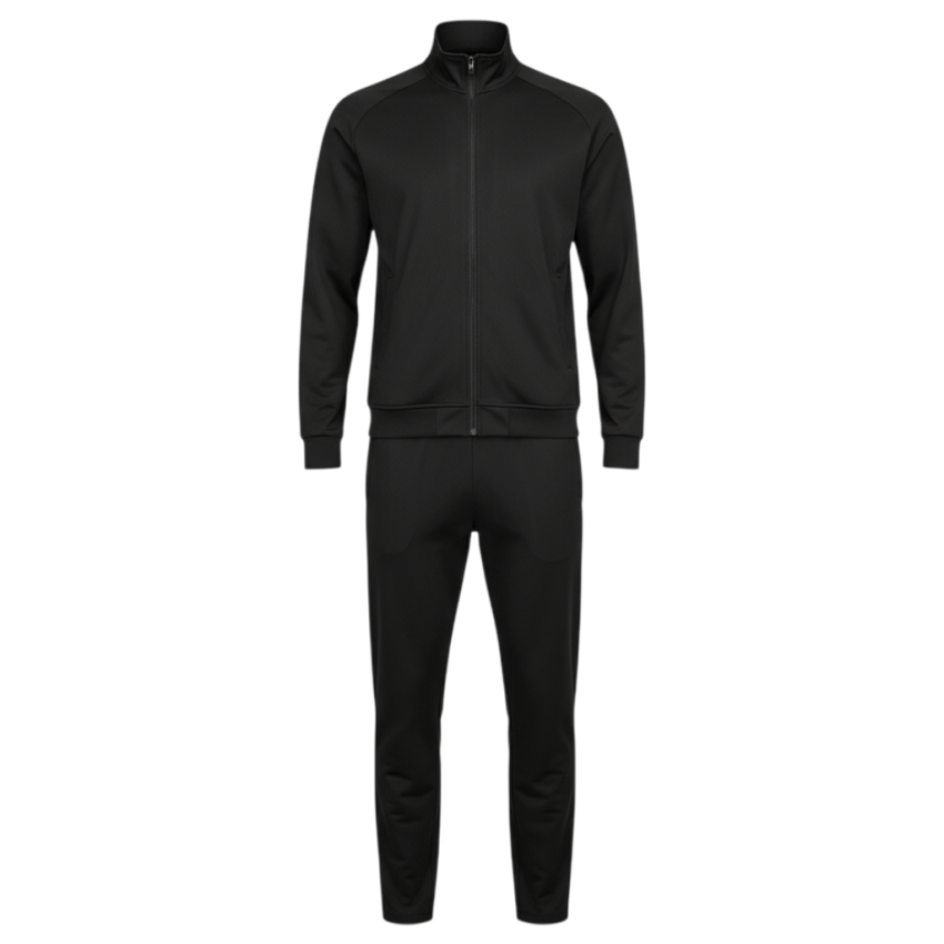 Crosstime 1036 Erkek Dalgıç Kaplamalı Eşfoman Takım SİYAH Erkek Eşofman Altı 1036-02 - 2