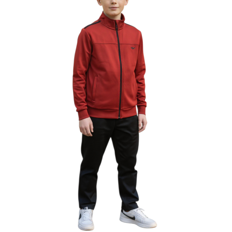 Crosstime 1051-G Çocuk Eşofman Takım Bordo Çocuk Eşofman Takımı - Crosstime