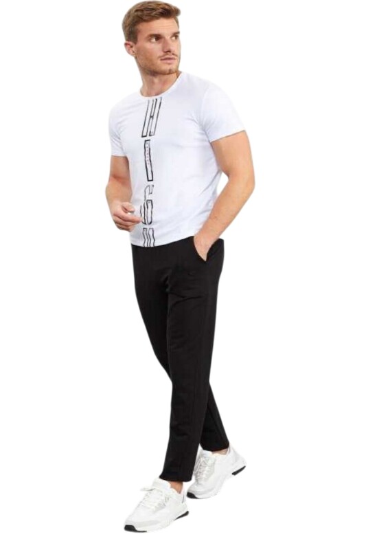 2001 Erkek Lycra Pamuklu Eşofman Alt - 4