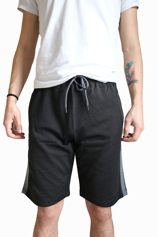 Crosstime 4030 Erkek Interlok Şort SİYAH Erkek Şort 4030-02 - 1