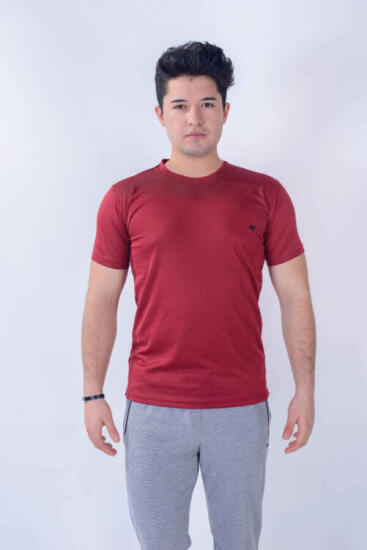 Crosstime 5023 Erkek Tshirt Bordo Erkek Tshirt - 1