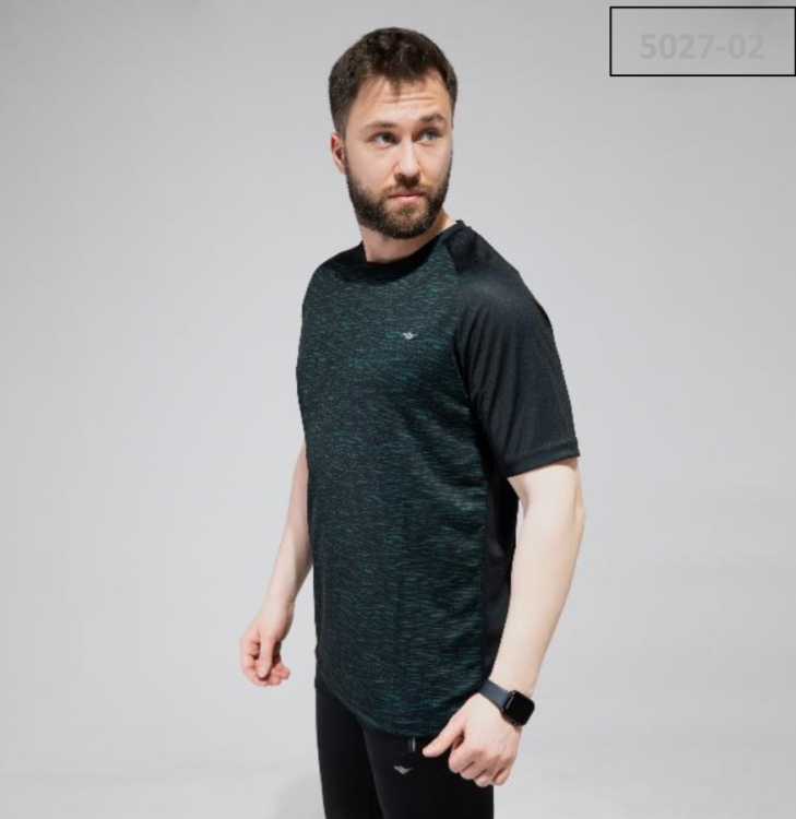 Crosstime 5027 Dijital Baskılı SİYAH Erkek Tshirt - 2