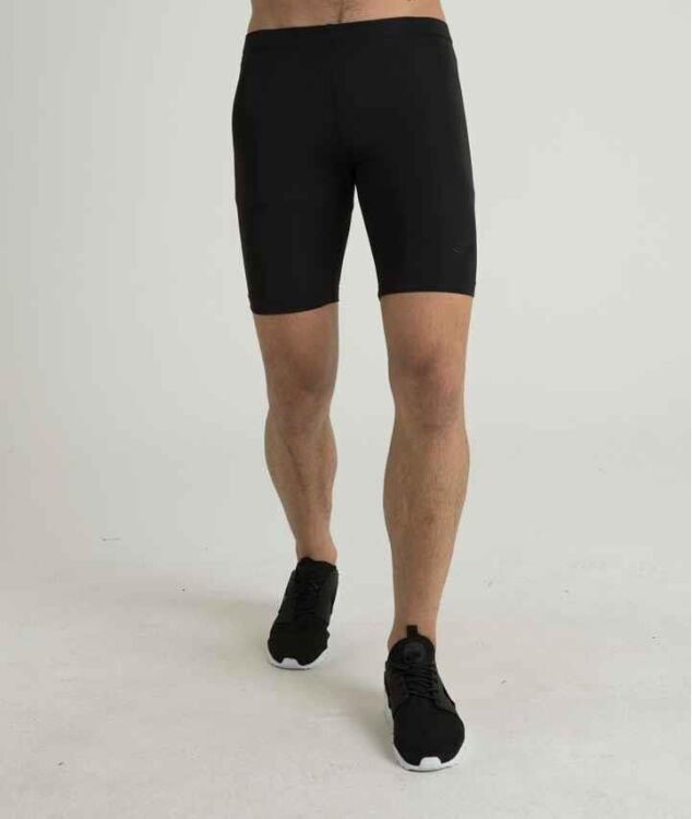 Crosstime 8001 Erkek Kısa Tayt SİYAH Erkek Tayt 8001-02 - Crosstime