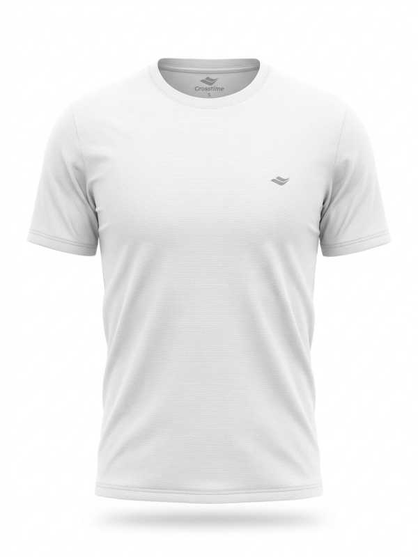 Crosstime Basic Beyaz Erkek Tshirt - 1