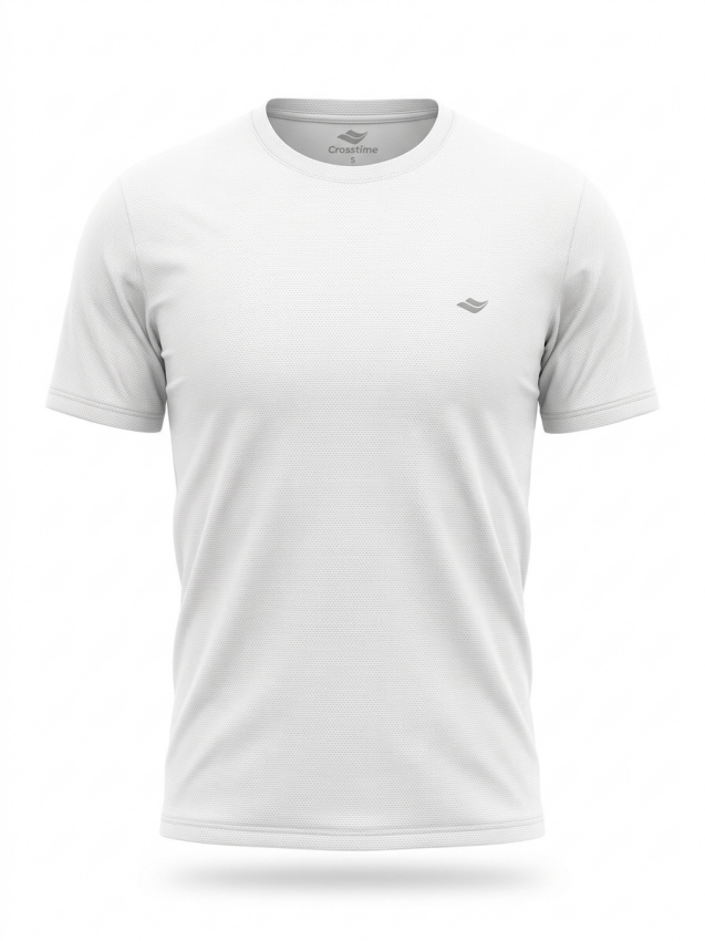 Crosstime Basic Beyaz Erkek Tshirt - 1