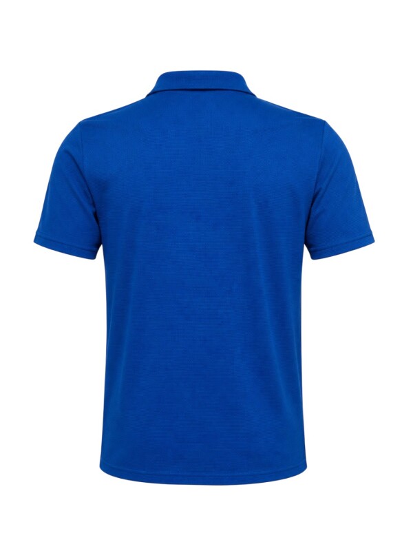 Crosstime Battal Waffle Mavi Erkek Polo Tshirt - Crosstime (1)