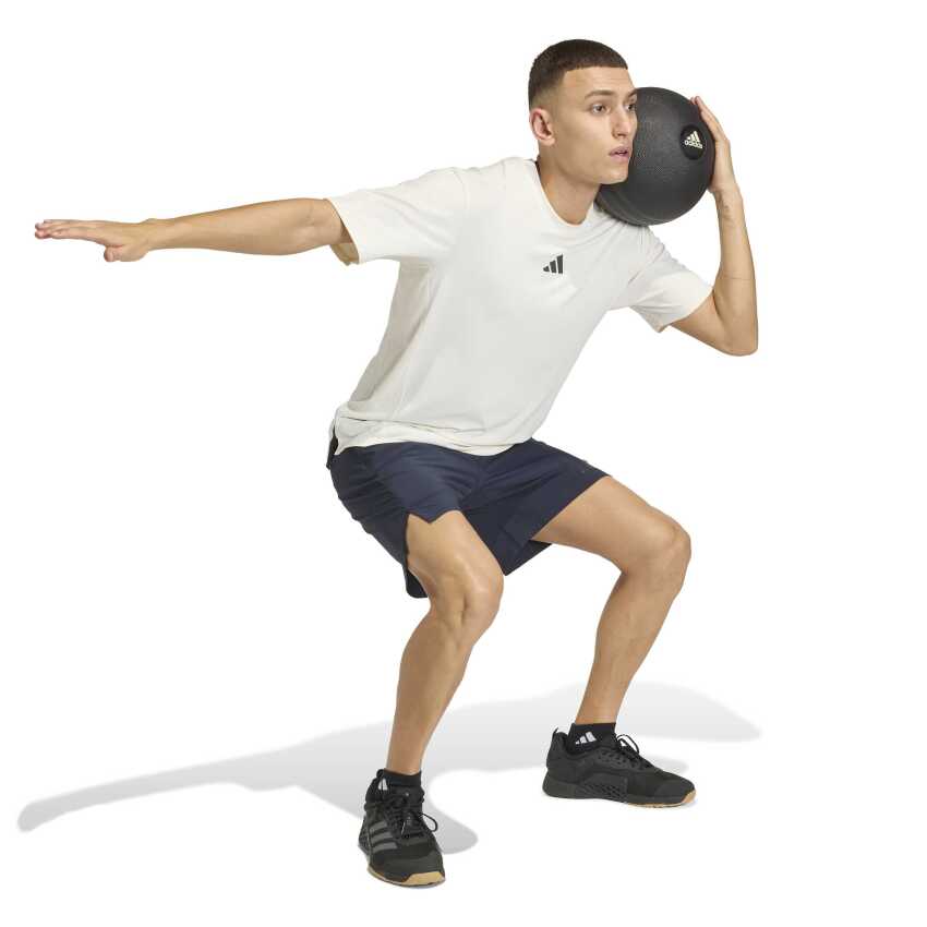 Adidas Designed for Training Lacivert Erkek Şort - 3