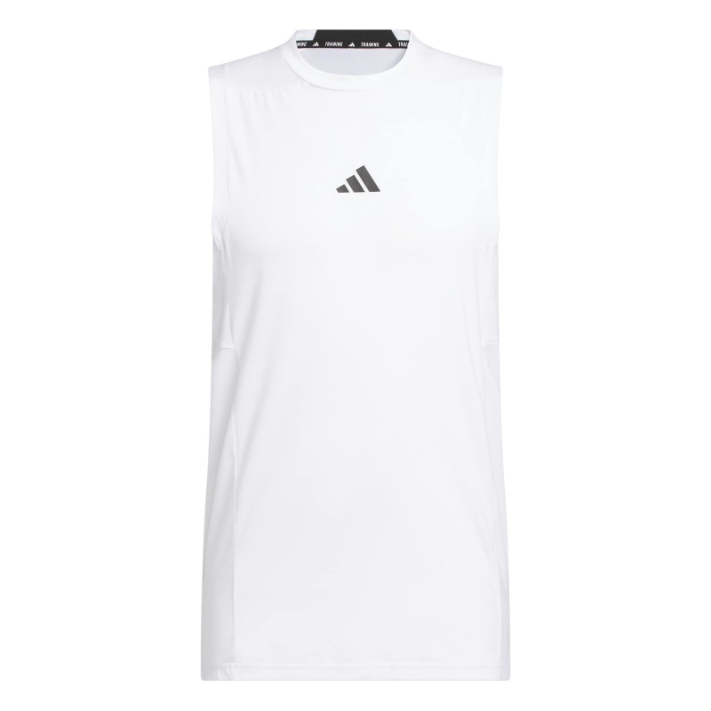 Adidas D4T Tank Beyaz Erkek Atlet - Adidas