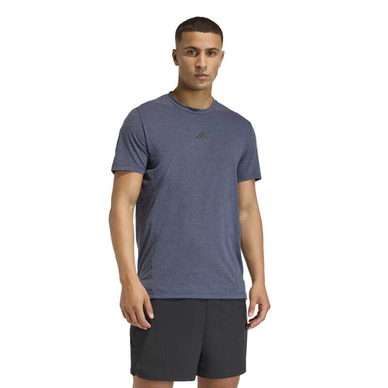 Adidas Designed for Training Lacivert Erkek Tshirt - 1