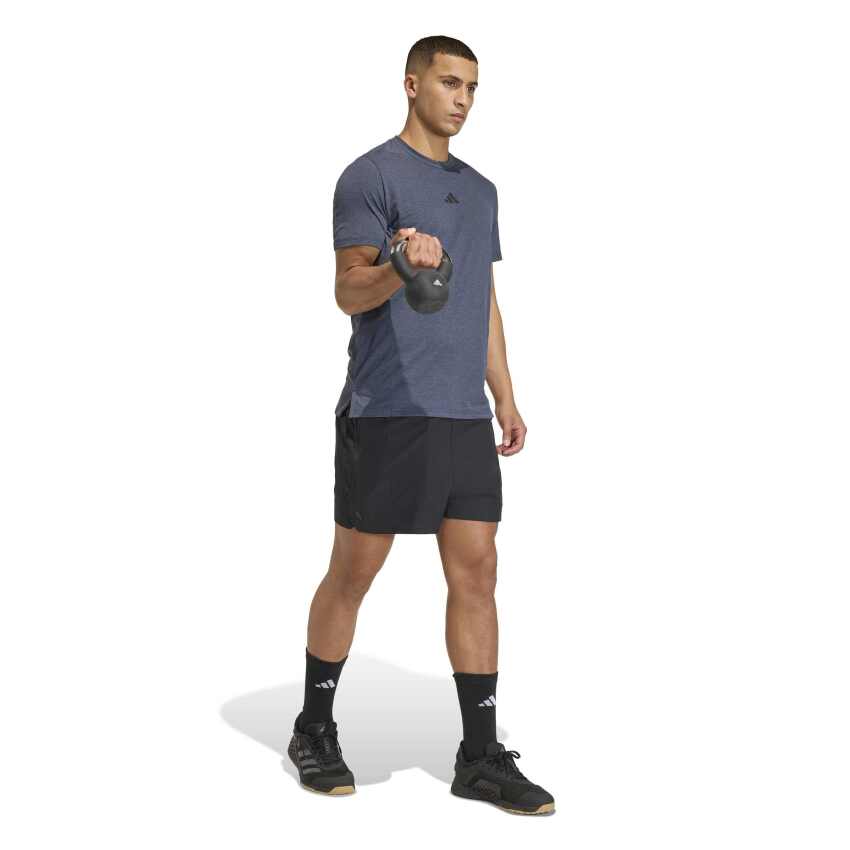 Adidas Designed for Training Lacivert Erkek Tshirt - 3