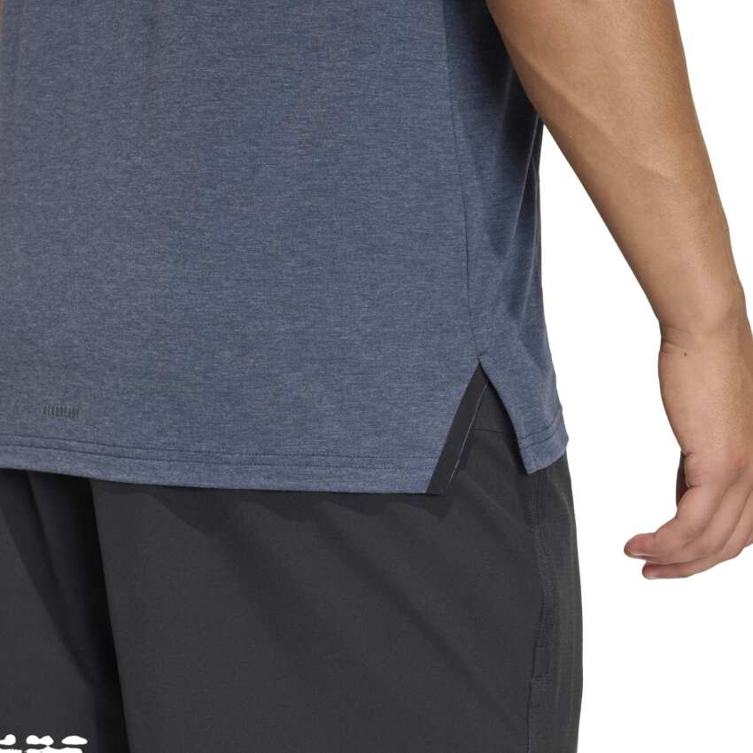 Adidas Designed for Training Lacivert Erkek Tshirt - 5