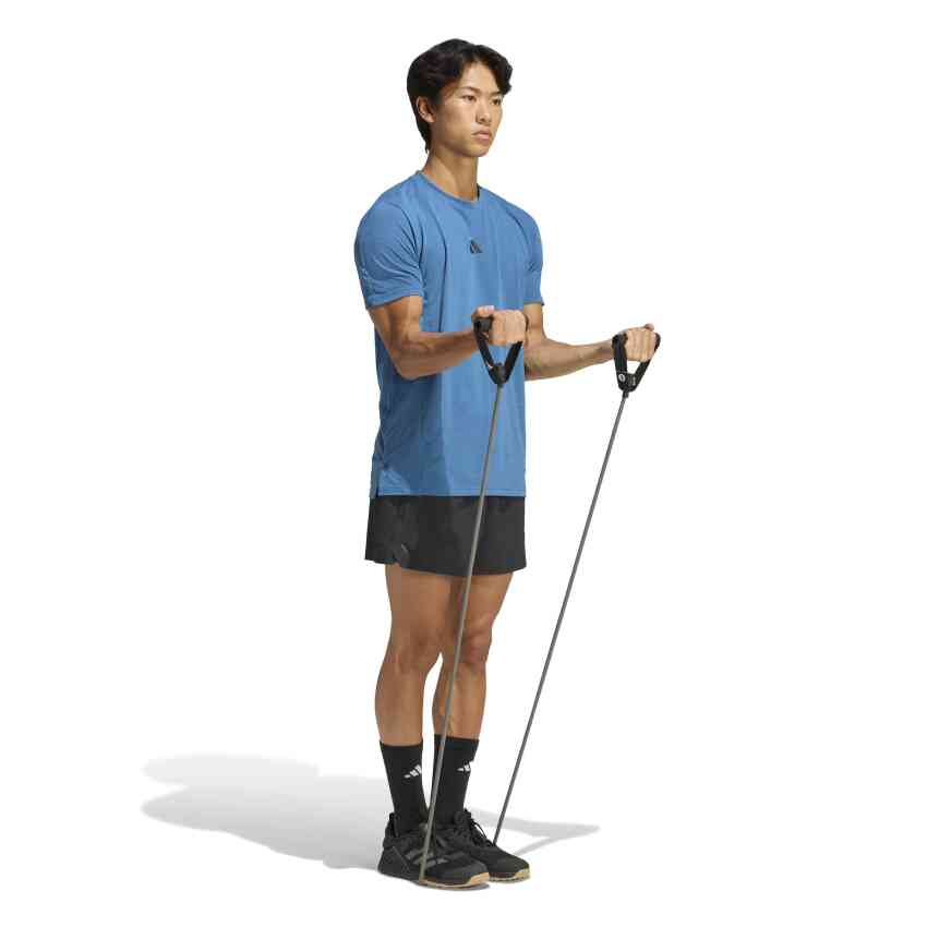 Adidas Designed for Training Mavi Erkek Tshirt - 3