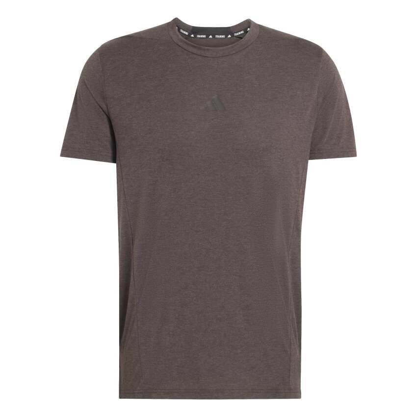 Adidas Designed for Training Kahverengi Erkek Tshirt - 6